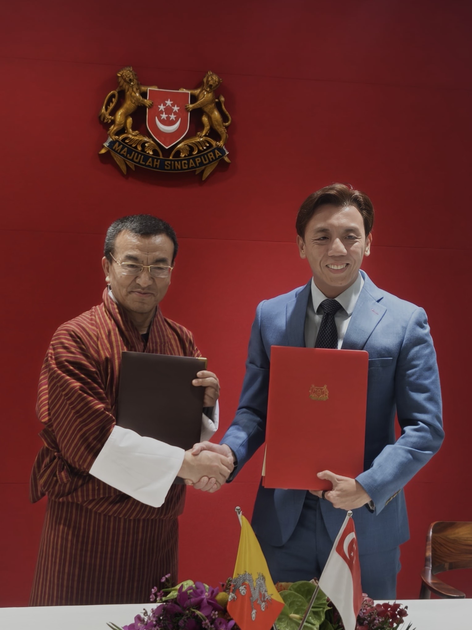 Bhutan and Singapore Sign Double Taxation Avoidance Agreement