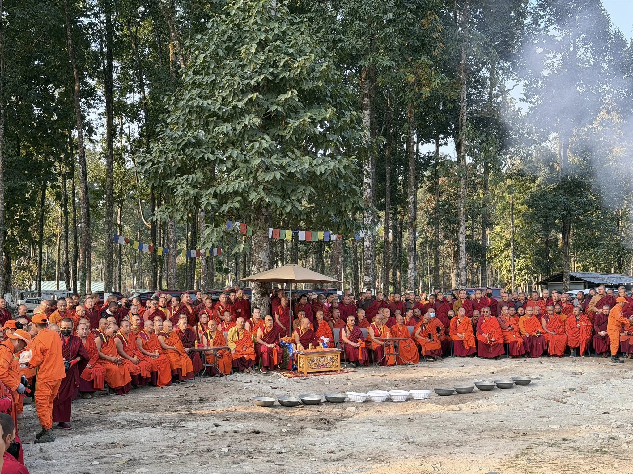 Blessings and Service from the Zhung Dratshang